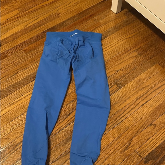 Women's Blue Leggings - Picture 1 of 2